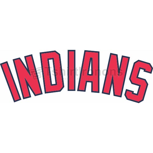 Cleveland Indians T-shirts Iron On Transfers N1559 - Click Image to Close